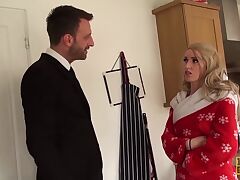 Sexy British lady slapped around and fucked roughly