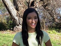 Petite Latina Teen Have Sex With A Stranger In The Van